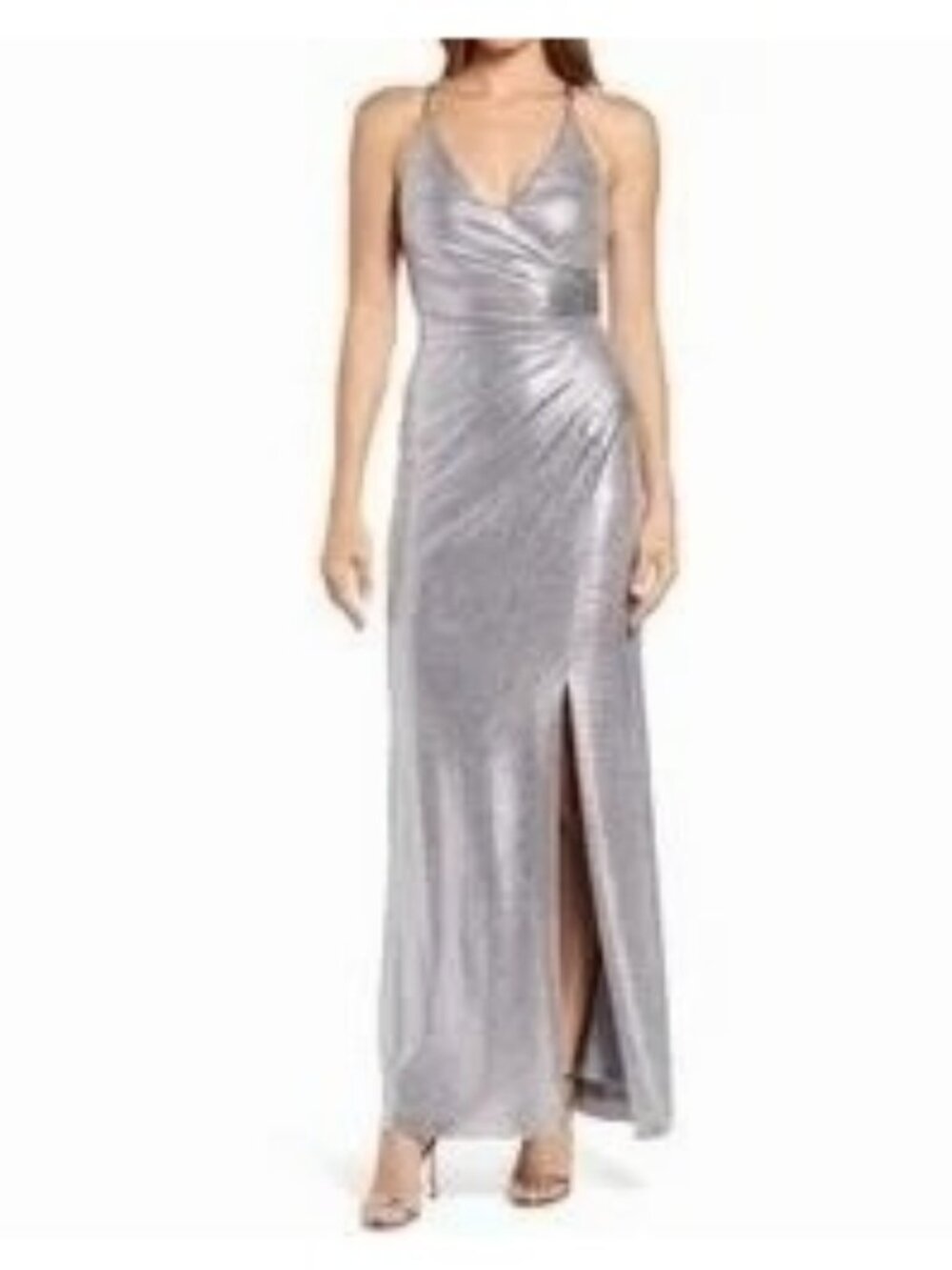 ELIZA J.-FRONT SPLIT WOMENS DRESS SIZE 6